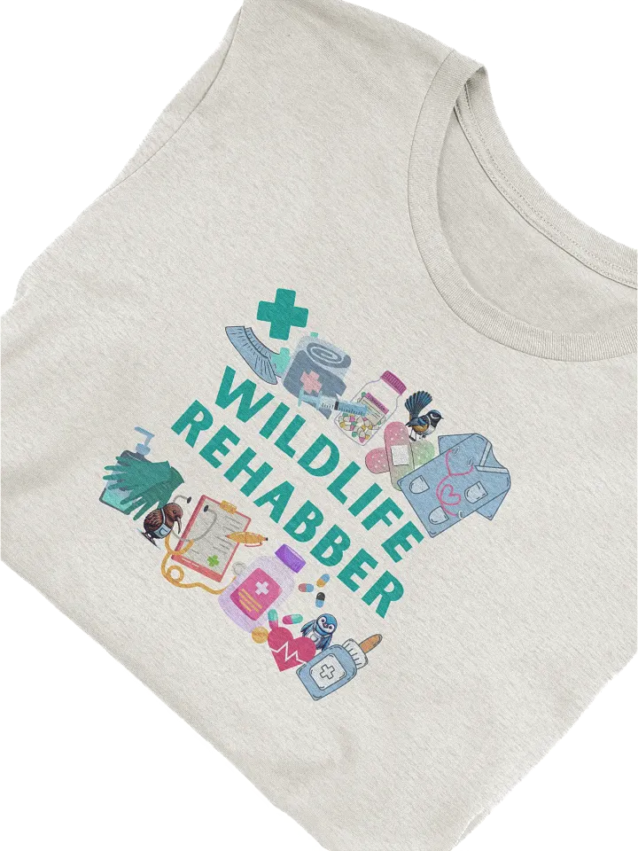 Wildlife Rehabber Tee, Wildlife Lover Gift, Wildlife Rescue T-shirt product image (2)