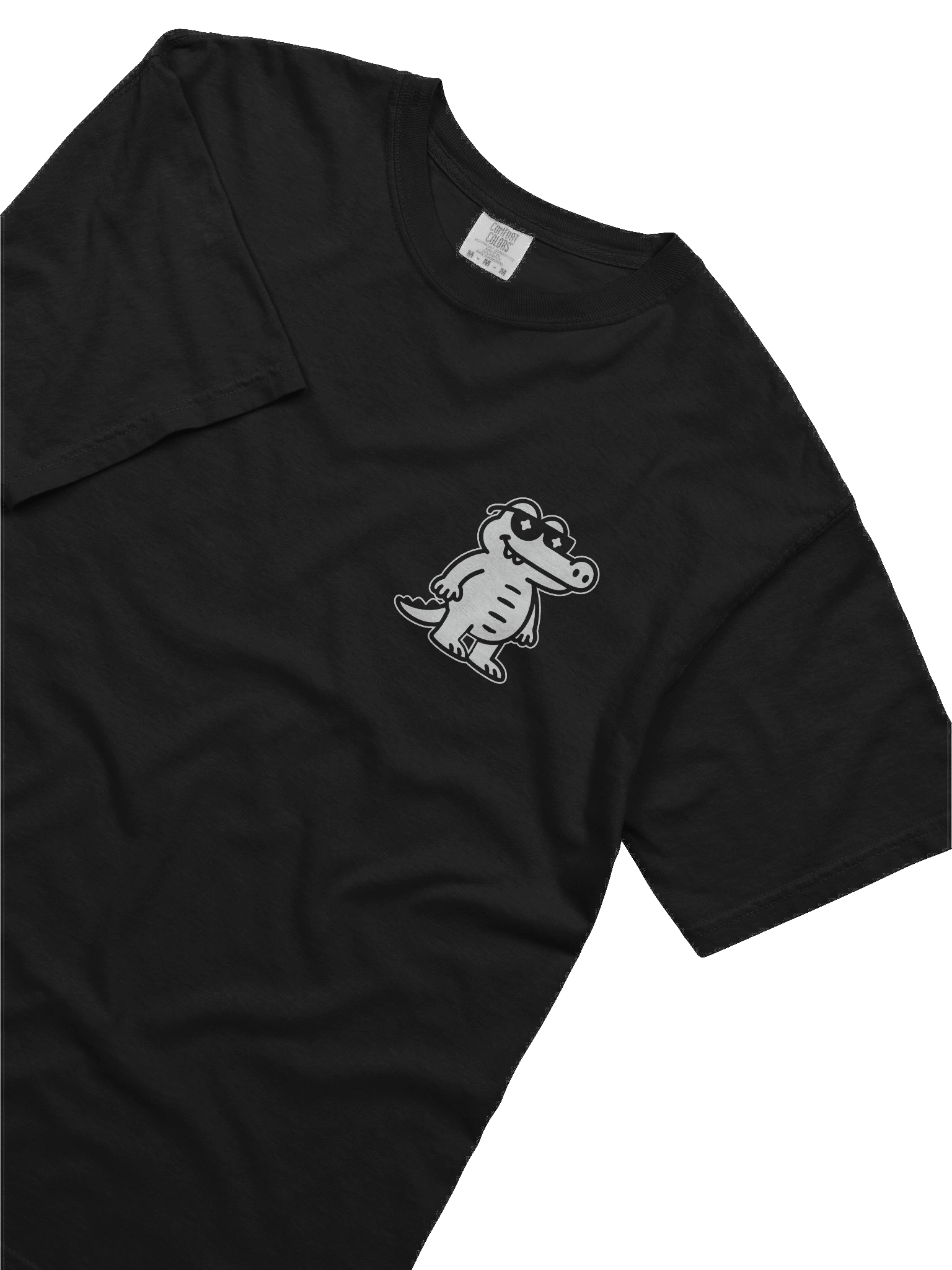 Crocodeth T-Shirt No.1 – Cool Crocodile Pocket Print Tee for Travel, Adventure, Rock and Tech product image (2)