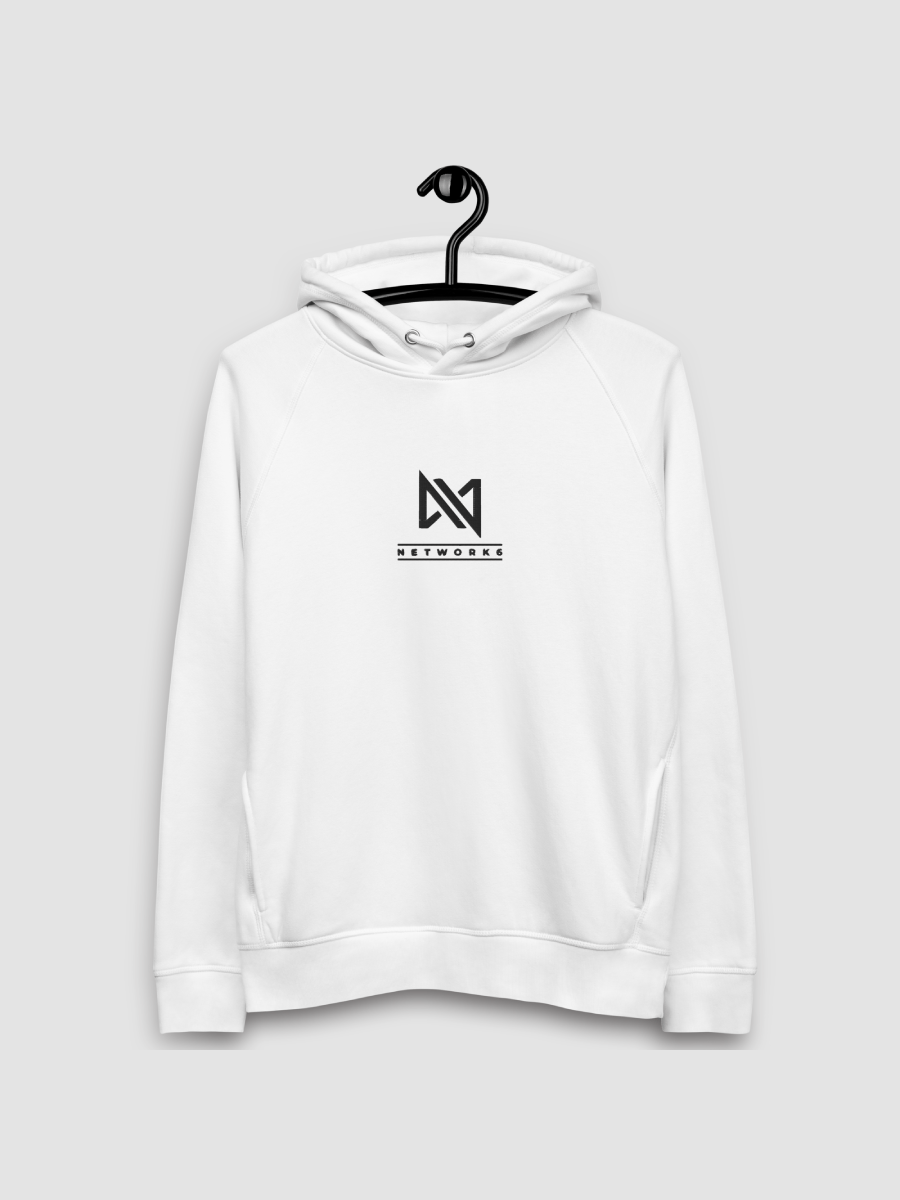 Unisex Embroidered White Hoodie product image (3)