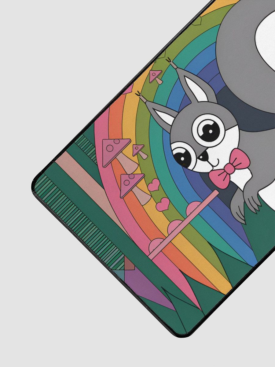 Desk Mat: Avant garde Pooky Bold, stylized and funky, retro and super colorful. psychedelic product image (3)