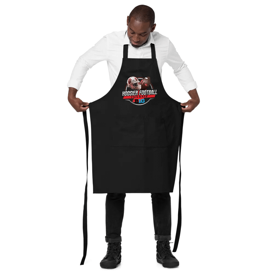 Hoosier Football Organic Cotton Apron product image (2)
