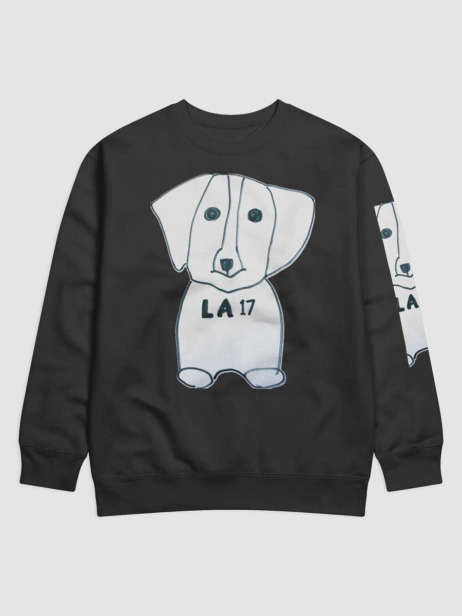 LA 17 Dog Outline Premium Sweatshirt product image (1)