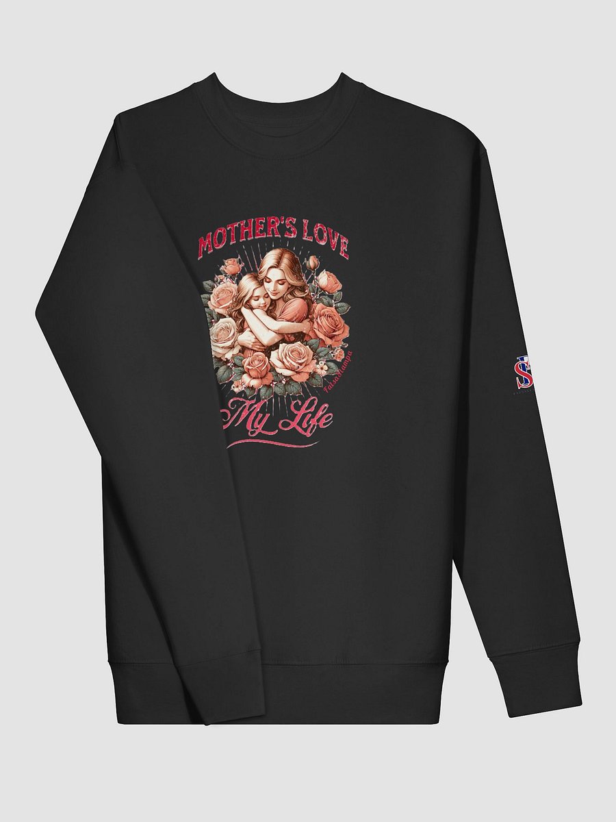 Mother’s Love, My Life – Pink Floral Family Design Sweatshirt product image (16)