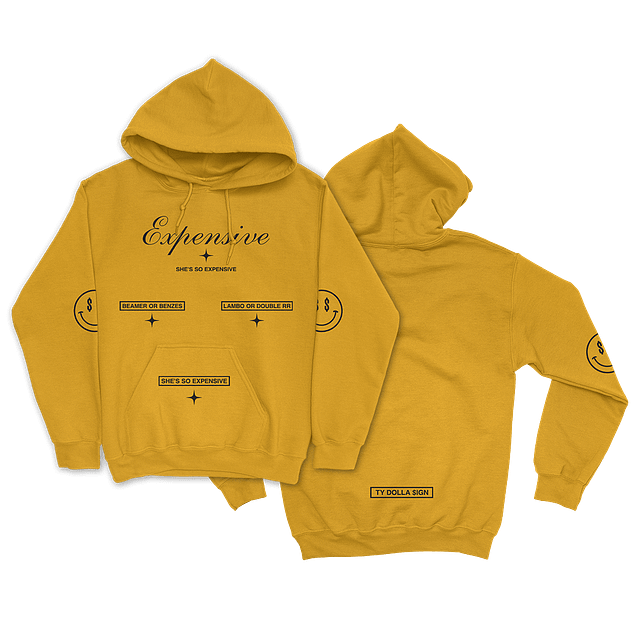 Expensive Yellow Hoodie product image (1)