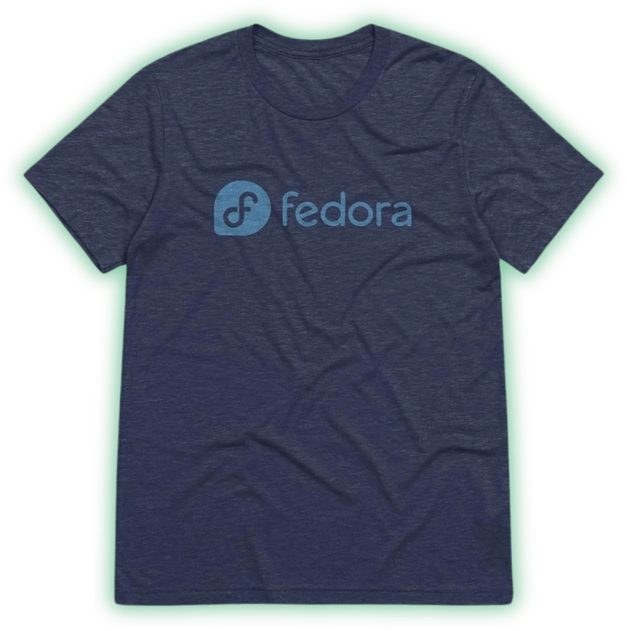 T-Shirt with Fedora Logo product image (1)
