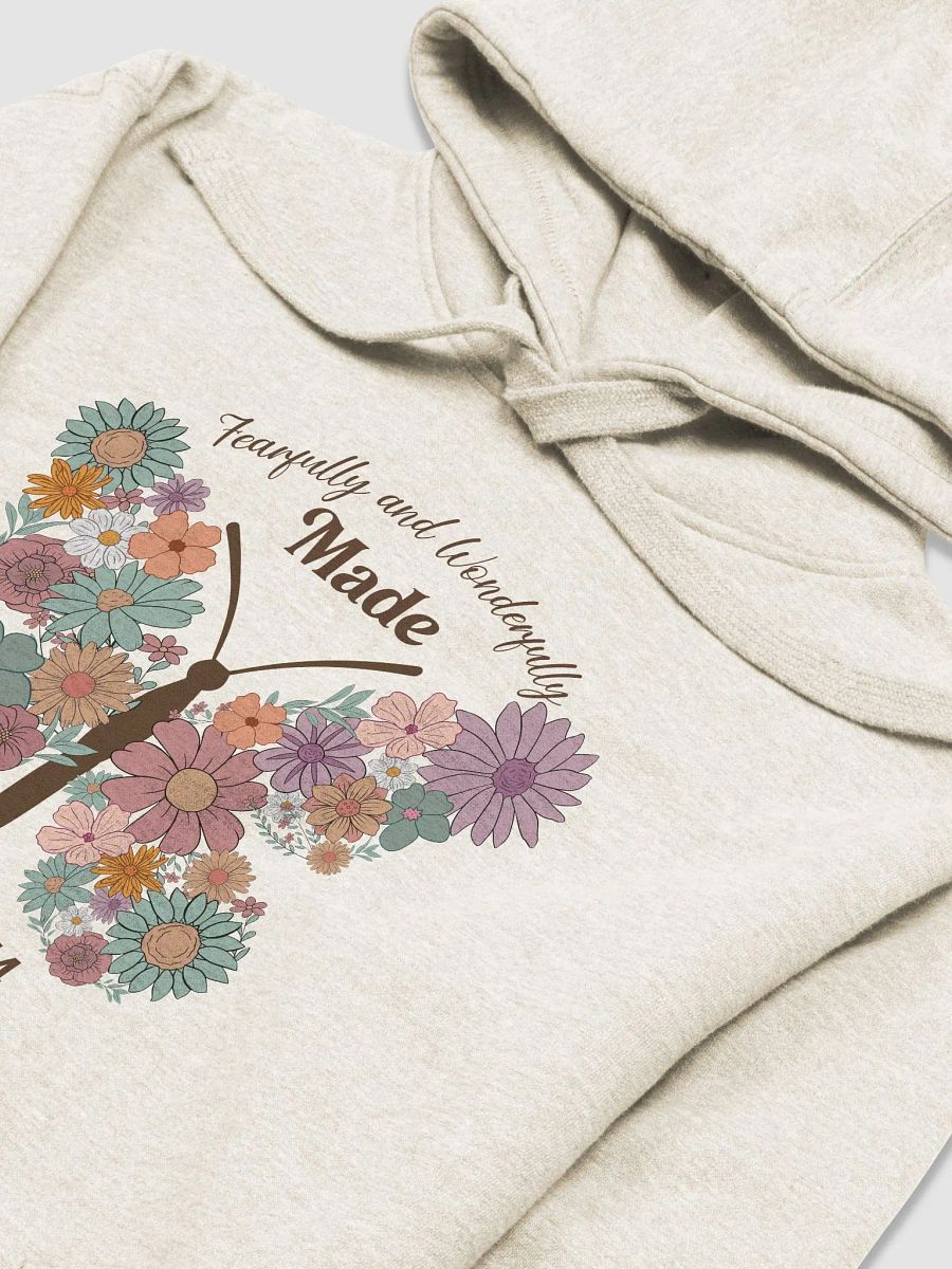 Fearfully & Wonderfully Made - Psalm 139:14 Unisex Premium Hoodie product image (3)