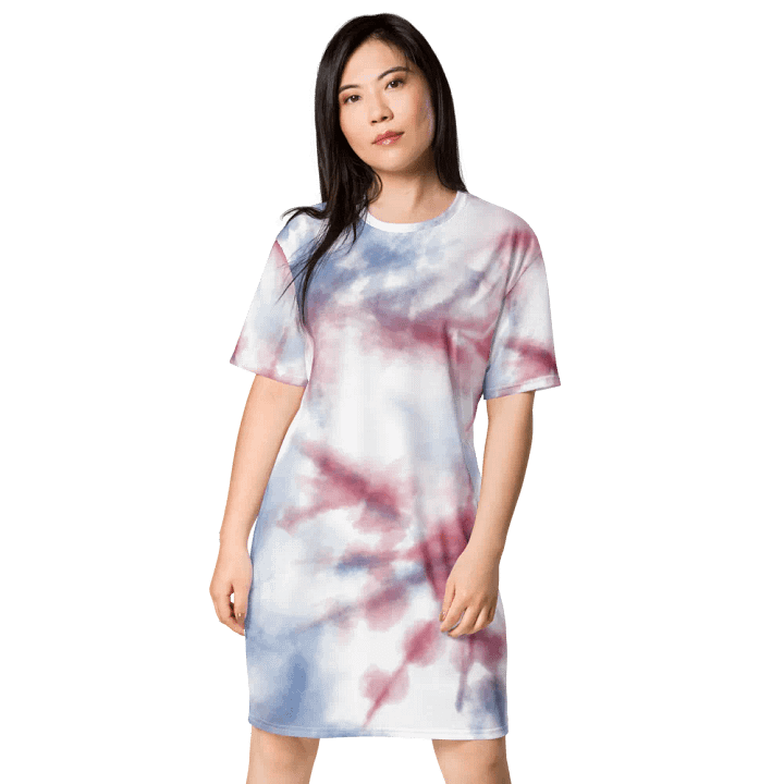 All-Over Print T-Shirt Dress product image (1)