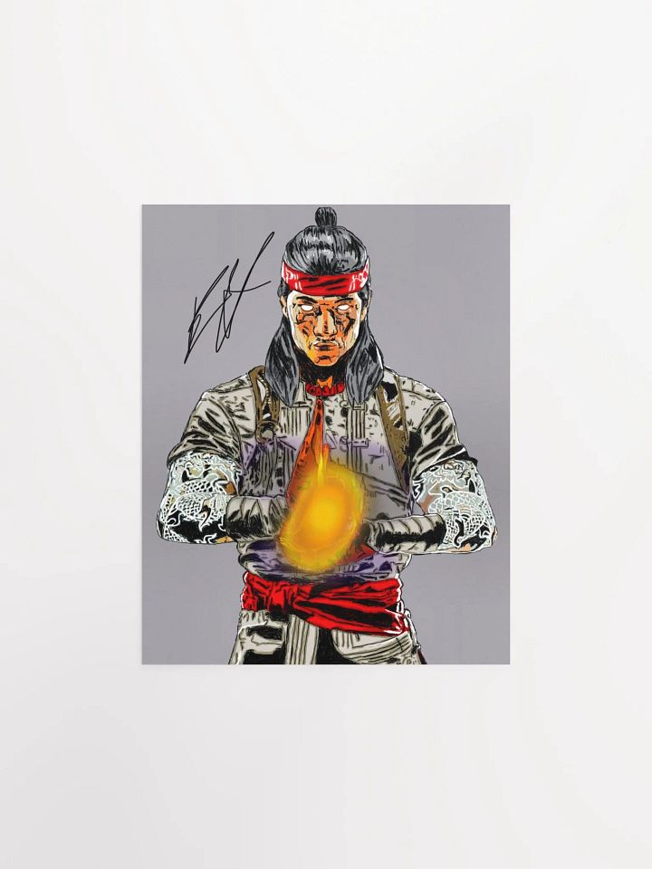 Fire God Liu Kang Print product image (1)
