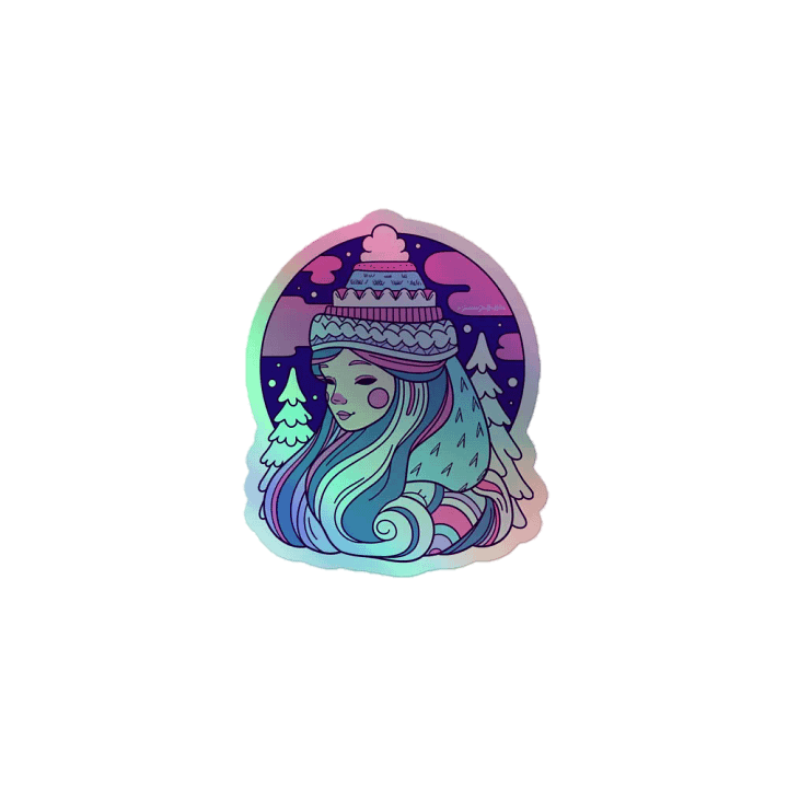 Aurora | 3D Holographic Kiss-Cut Sticker product image (2)