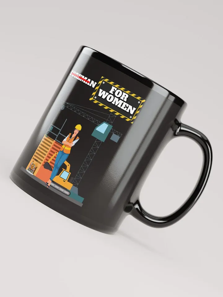 For Women Construction Black Mug product image (1)