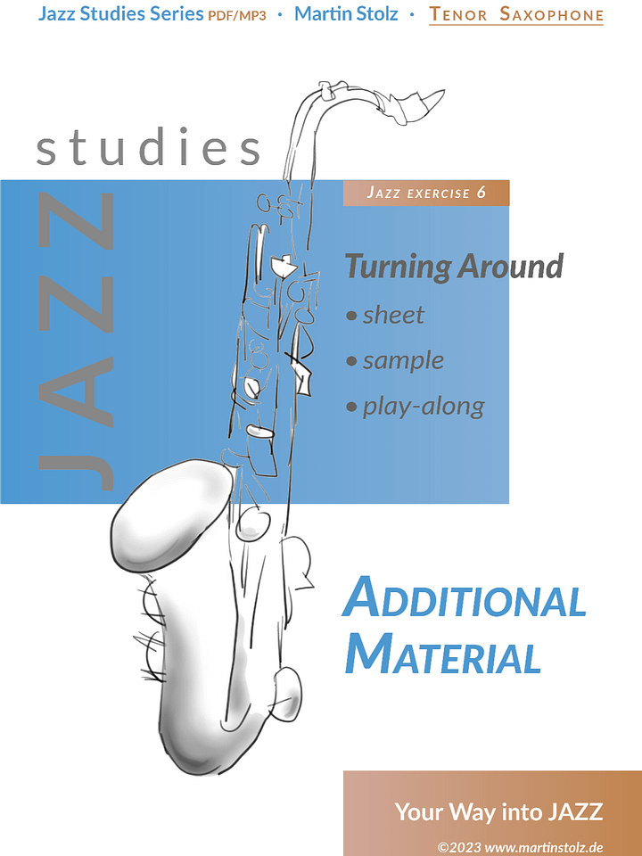 Turning Around - Tenor Saxophone (Exercise 5 Jazz Studies) product image (1)