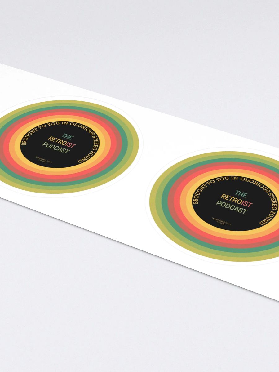 Retroist Podcast Stickers product image (4)
