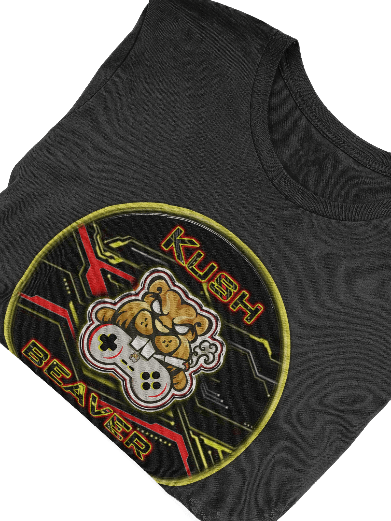 Kush Beaver Productionz Cursive Premium Tee With Color Options product image (48)