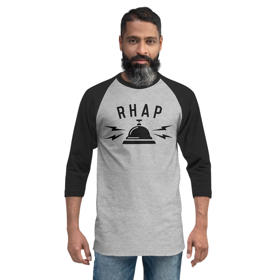 RHAP Bell - Unisex 3/4 Sleeve Cotton T-Shirt product image (5)
