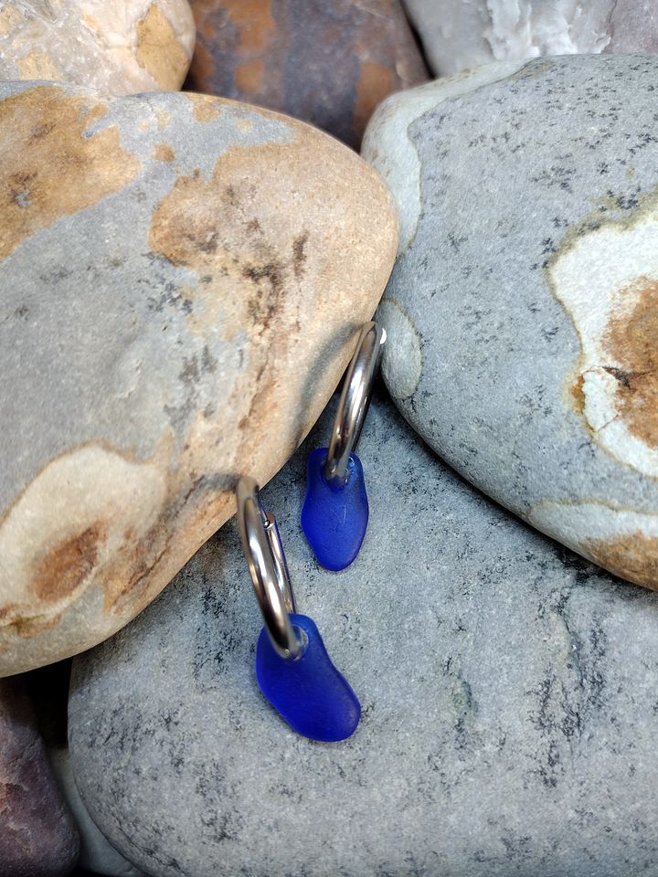 Sea Glass Earrings product image (2)