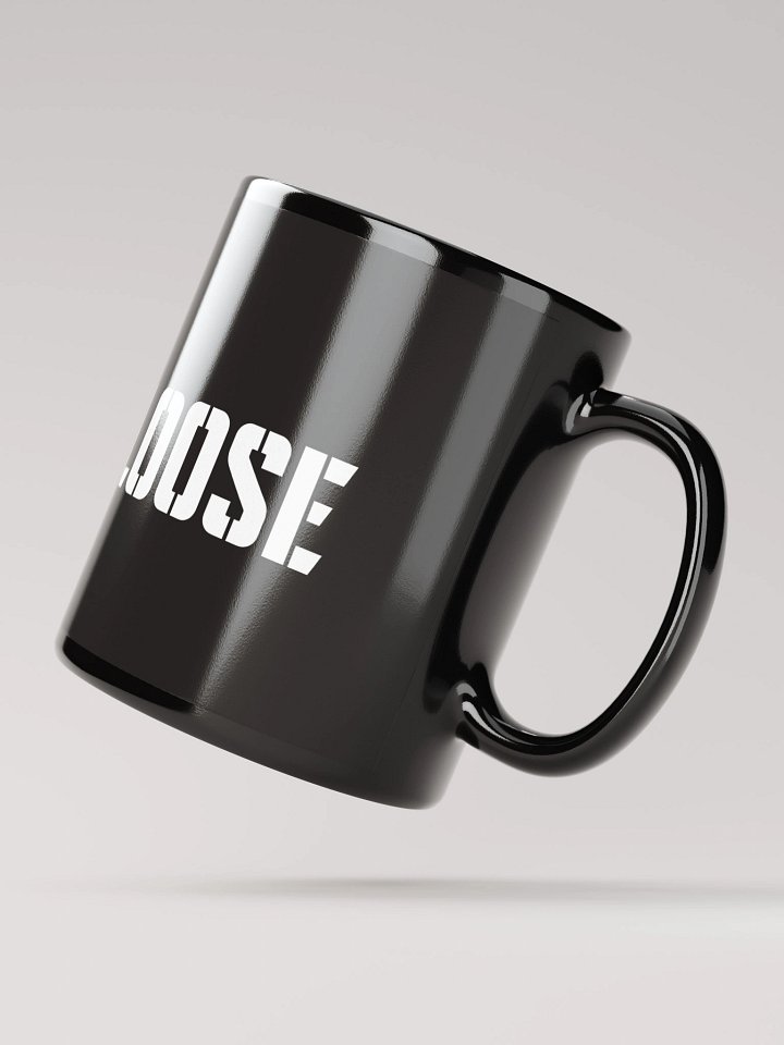 UK Let Loose Logo Black Glossy Mug product image (4)