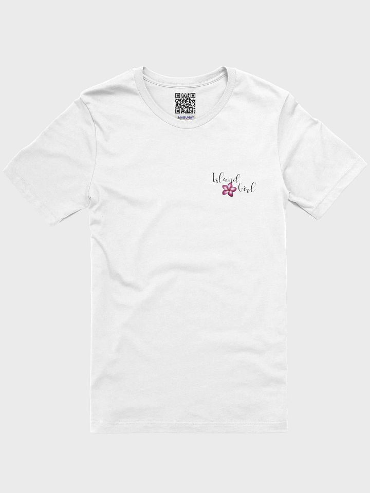 Island Girl Plumeria Paradise T-Shirt - Embrace Your Tropical Vacation Memories product image (2)