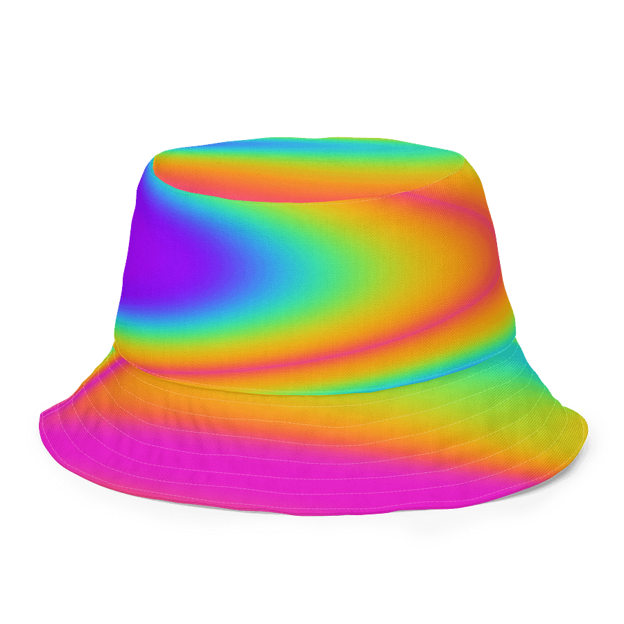 Reversible Flower/Tie Dye Bucket Hat product image (8)