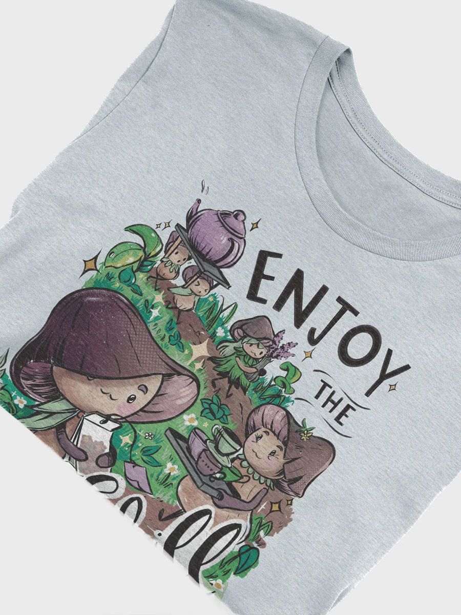 Fungus Parade Enchanted Forest T-Shirt - Whimsical Mushroom People Art product image (23)