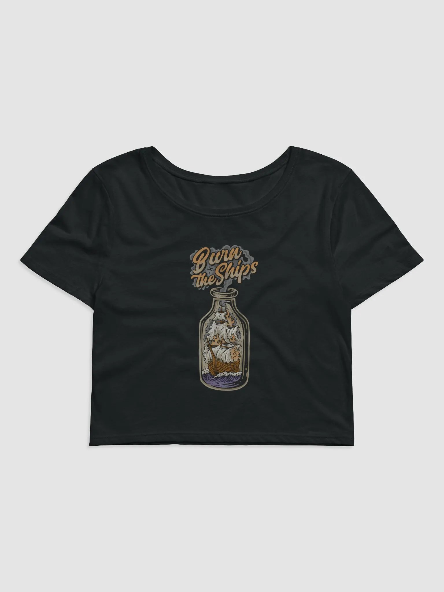 Burn the Ships Crop Tee product image (1)