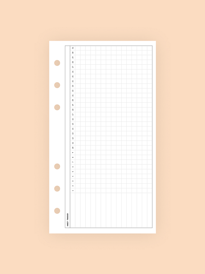 Habit Tracker Inserts FREEBIE product image (1)