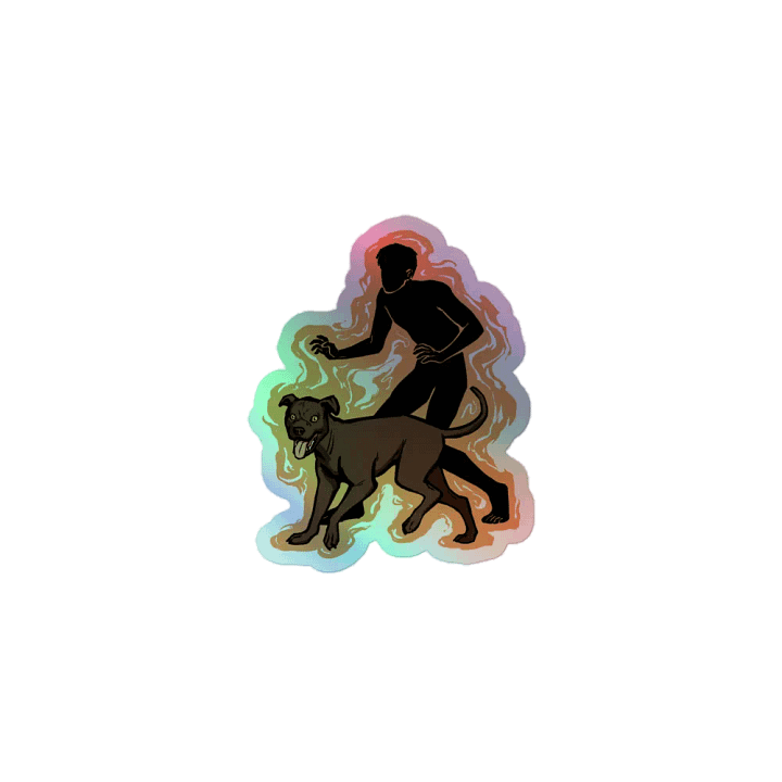 We're Wolves Holo Sticker product image (1)