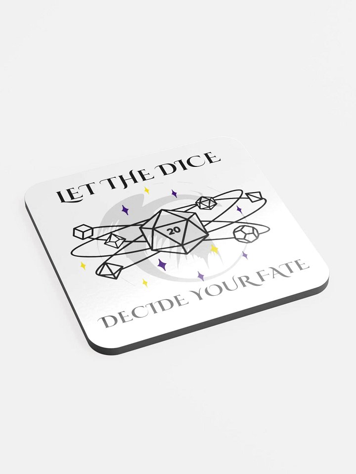 Fate Dice Coaster product image (2)