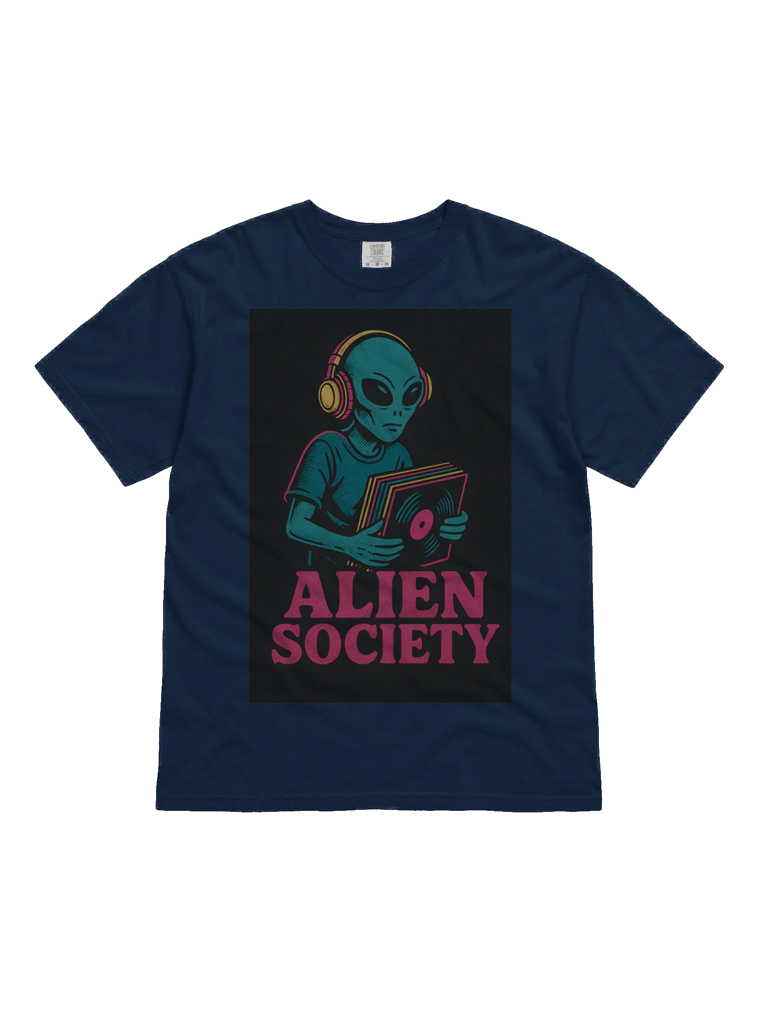 Alien Society Vinyl Vibes T-Shirt product image (3)