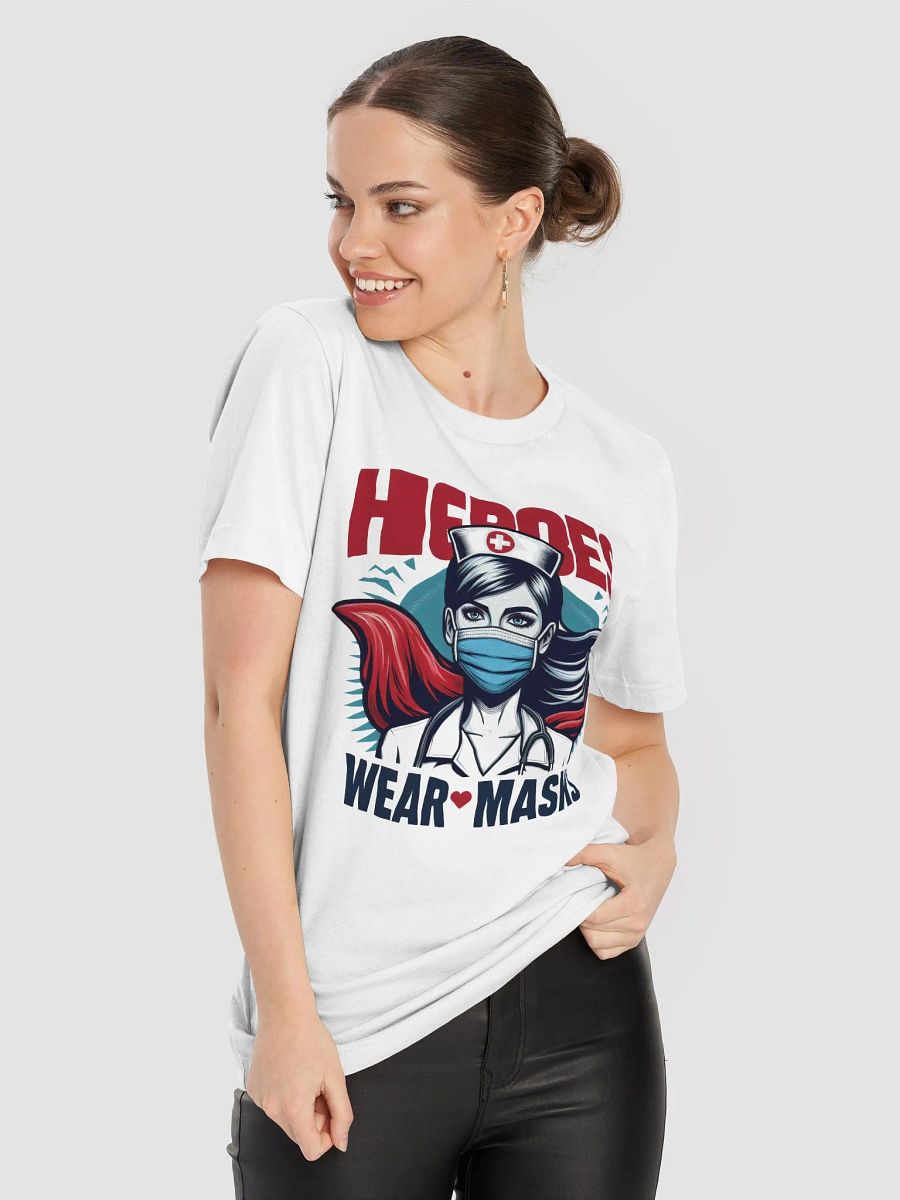 Heroic Nurse Graphic T-Shirt product image (83)