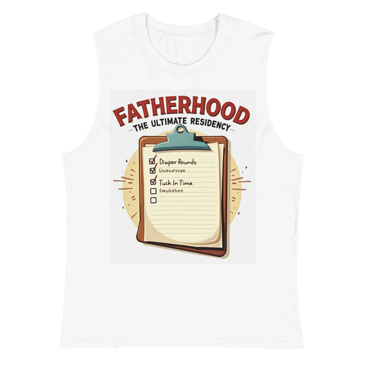 Fatherhood Checklist Muscle Tank product image (2)