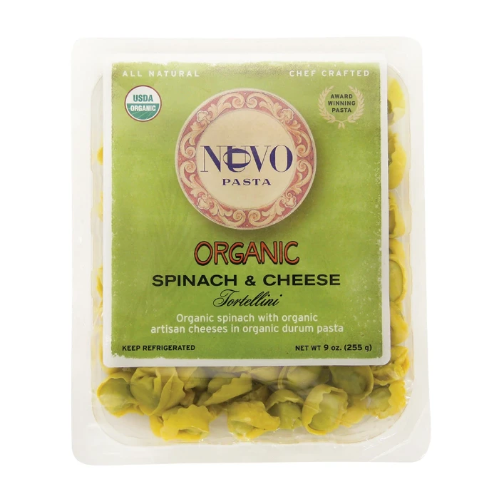NUOVO PASTA: Organic Spinach and Cheese Tortellini Pasta, 9 oz product image (1)