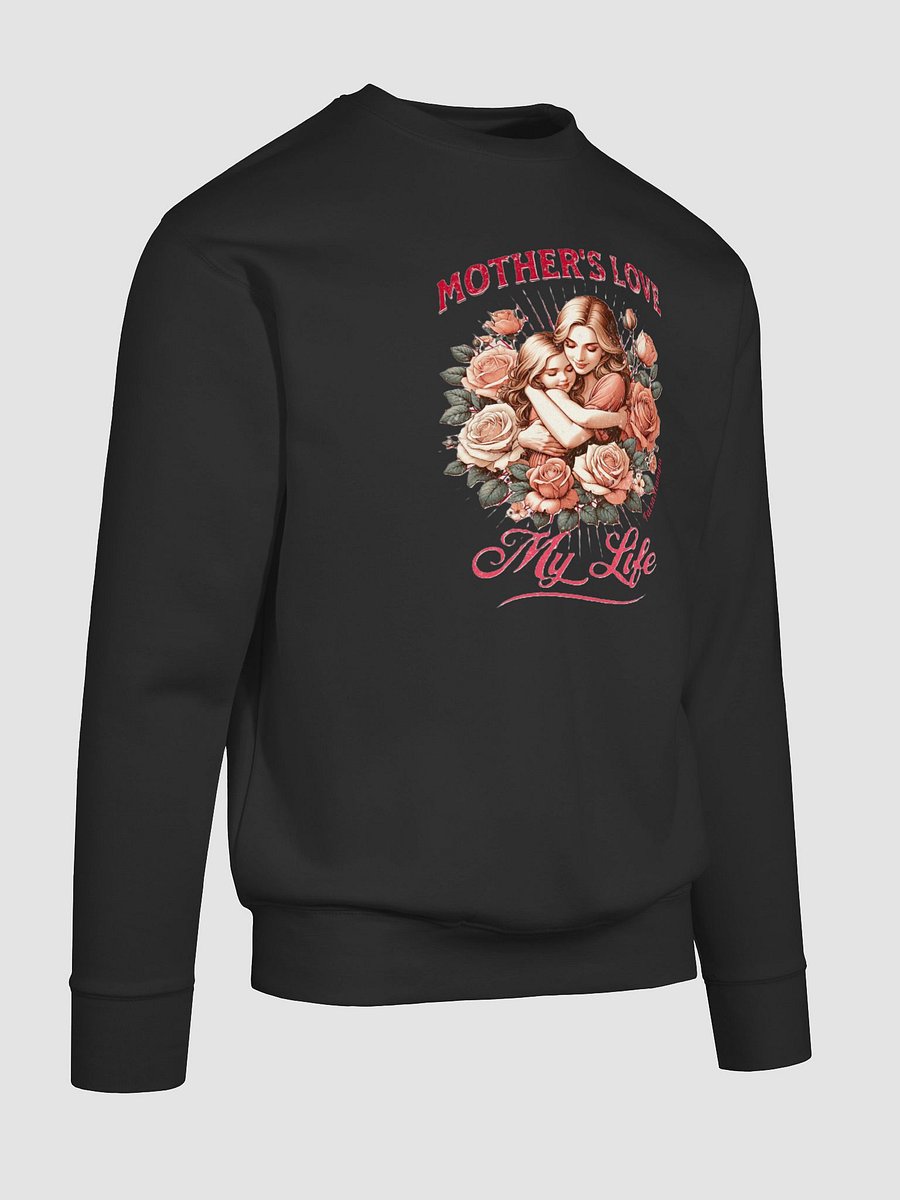Mother’s Love, My Life – Pink Floral Family Design Sweatshirt product image (64)