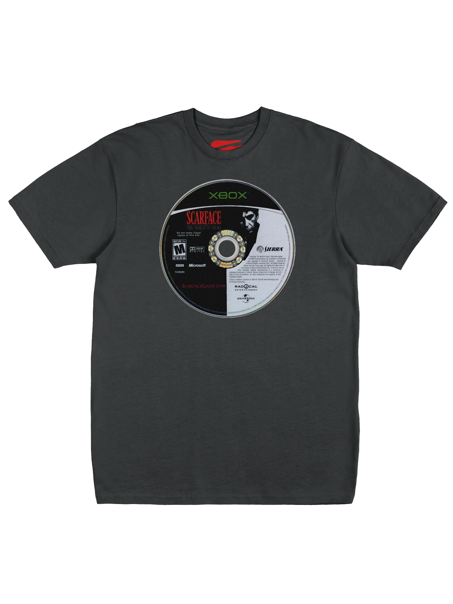 Disc Shirt (Scarface on XBOX) product image (2)