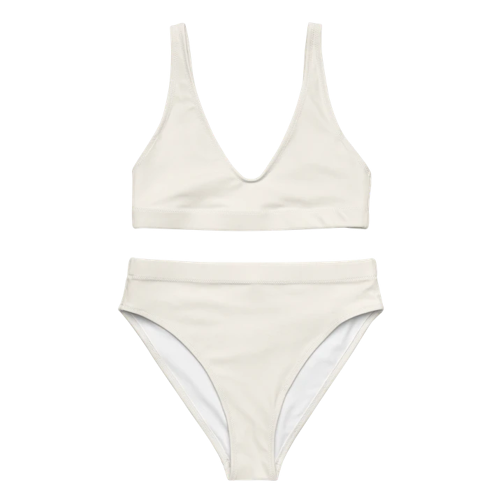 Namaste Cream and Gold High Waisted Bikini product image (1)