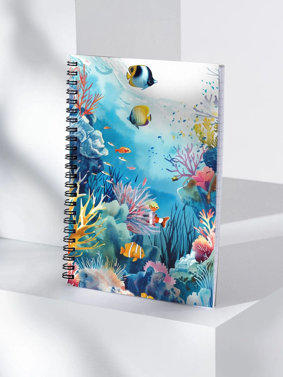 Coral Reef Spiral Notebook product image (4)