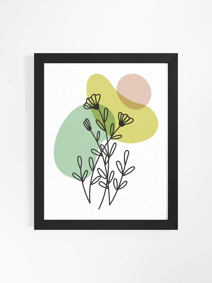Vibrant Ayous Wood Framed Matte Poster product image (5)