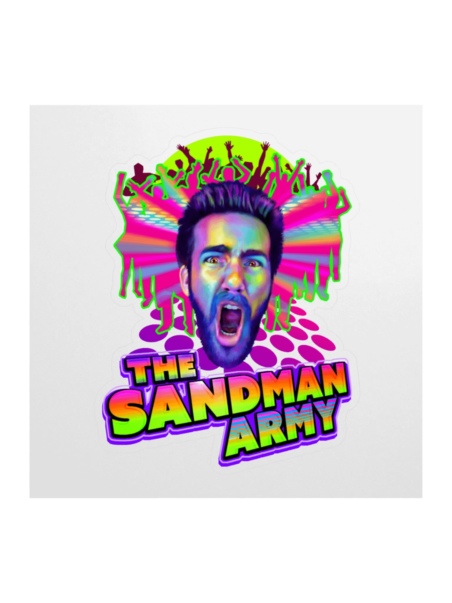 Sandman Army Hype Sticker product image (1)
