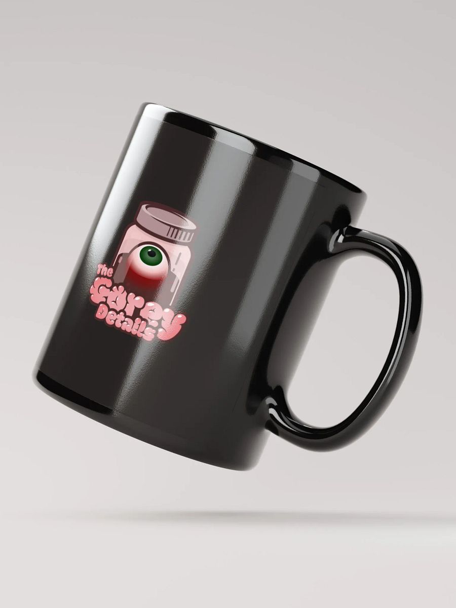 Full Logo Color - Black Glossy Mug product image (3)