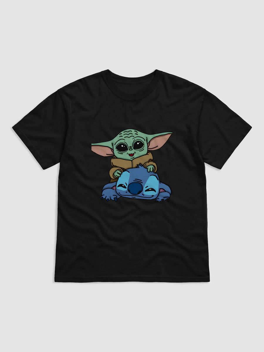Just4FunRoy Stitch en Grogu T Shirty product image (31)