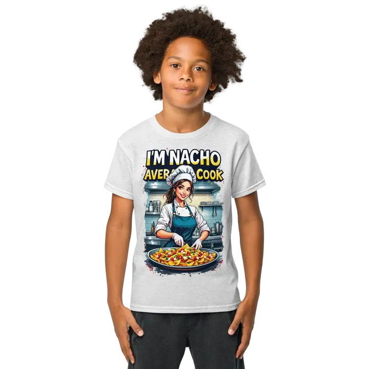 Nacho Average Cook Youth Sports Tee product image (9)
