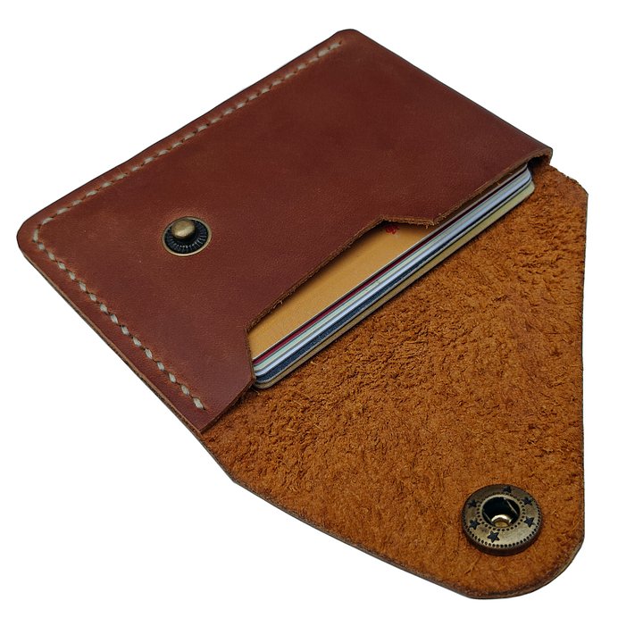 MEEBOY Handmade Leather Business Card Holder, Credit Card Wallet for Men and Women product image (1)
