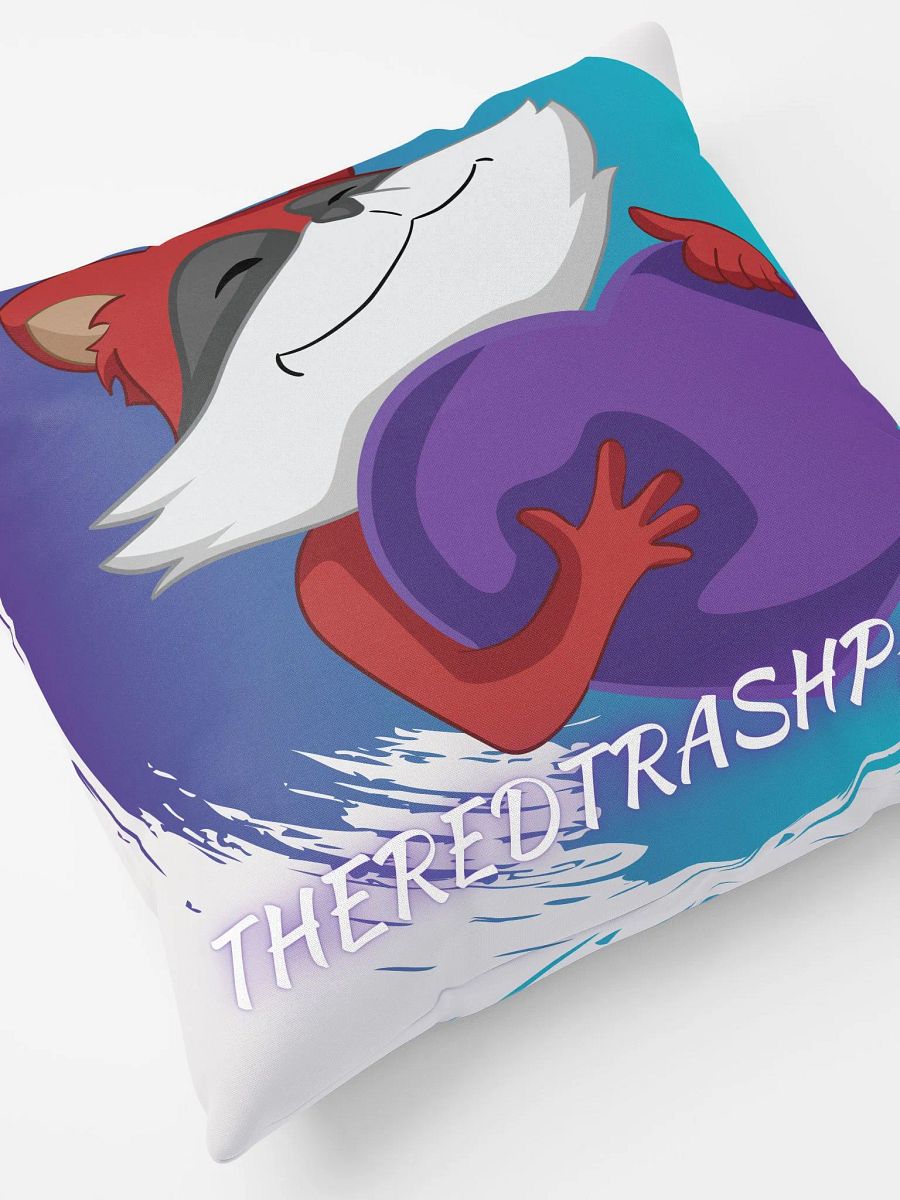 Red Trash Panda Original Love Emote Pillow product image (4)
