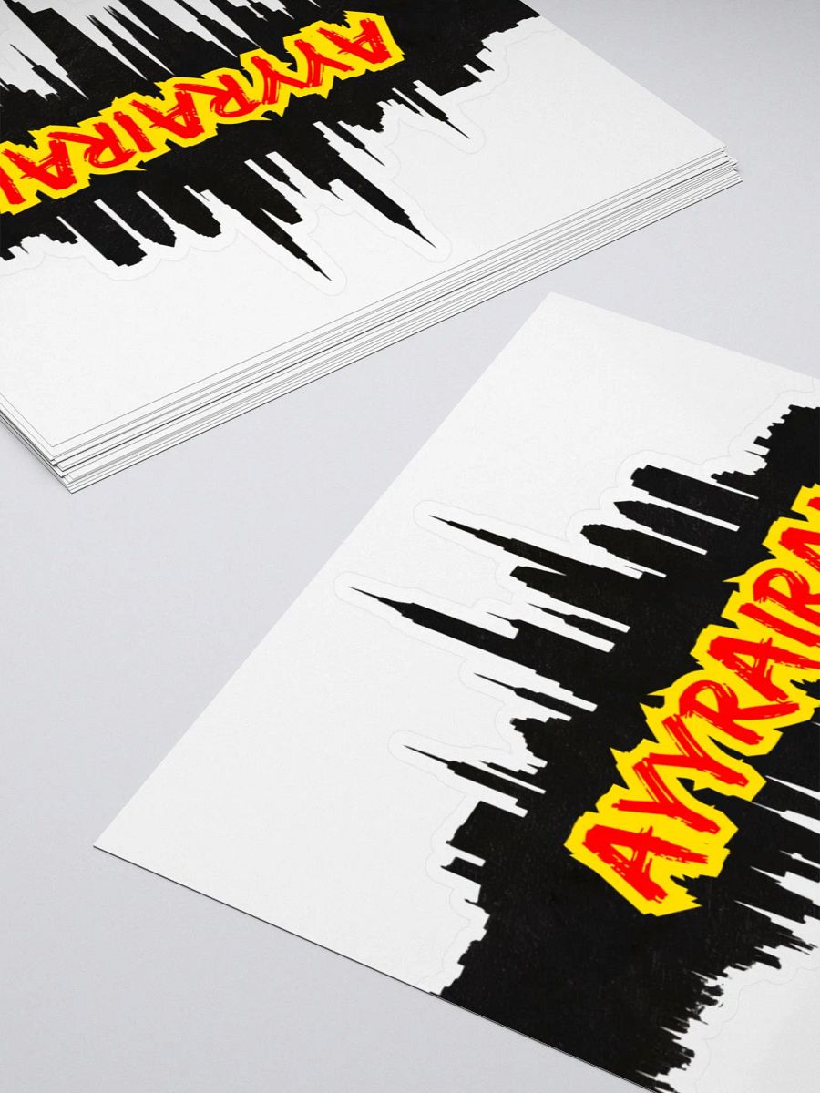 KC Skyline Name Sticker product image (11)