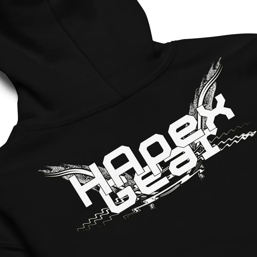 Youth Heavy Blend Hoodie - Embroidered - White HApex Gear White Logo product image (3)