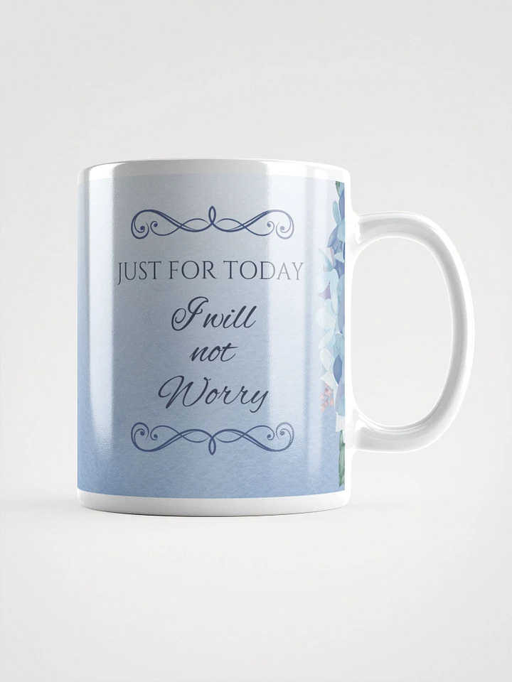 Reiki Just For Today Sky Blue Mug product image (1)