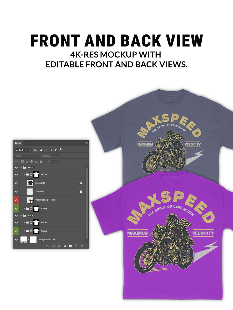 Realistic Clothing Mockups Bundle product image (4)