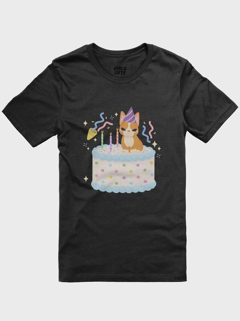Corgi Birthday Cake Celebration