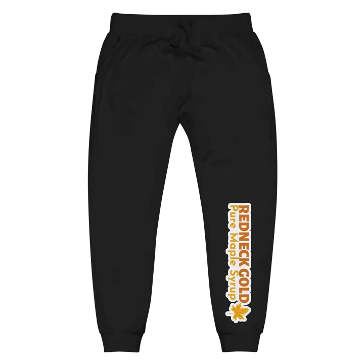 REDNECK GOLD Pure Maple Syrup Fleece Joggers product image (1)