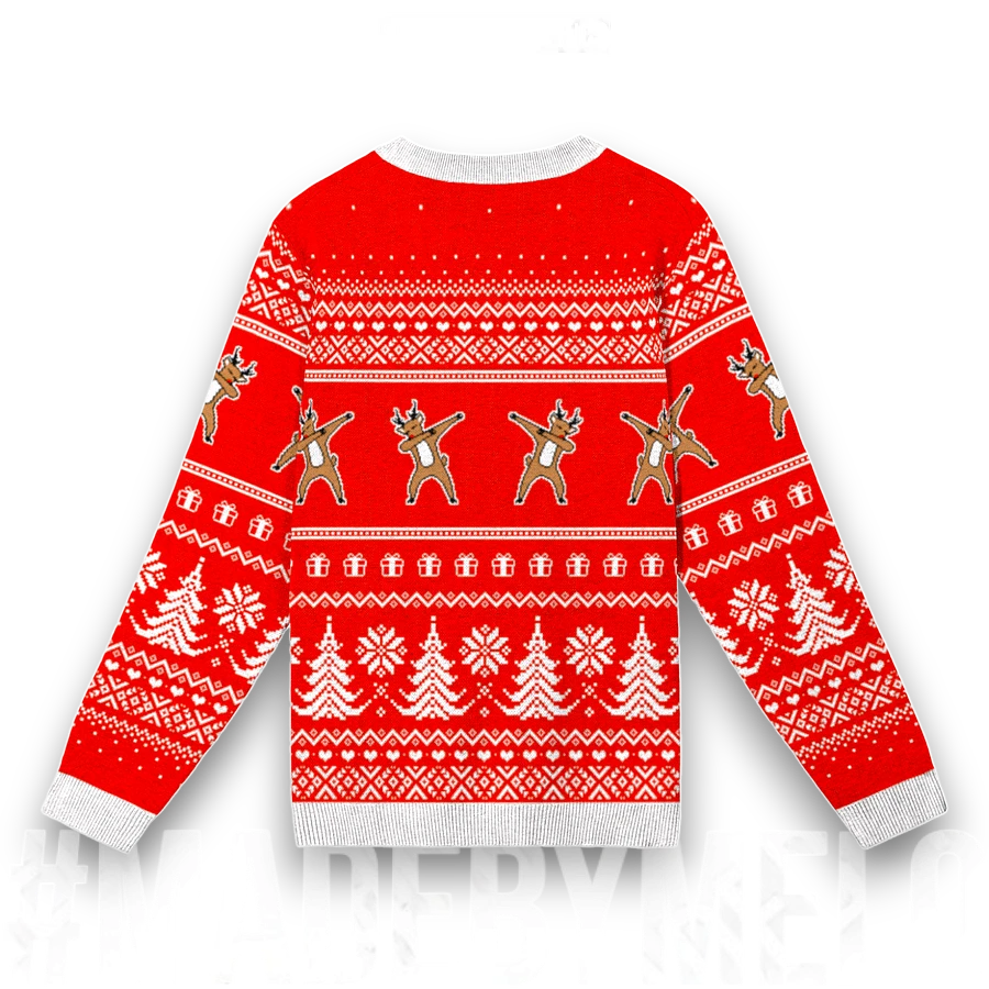 Ugly Sweater: Reindeer Dab - MELOGRAPHICS [Classic] | #MadeByMELO product image (2)