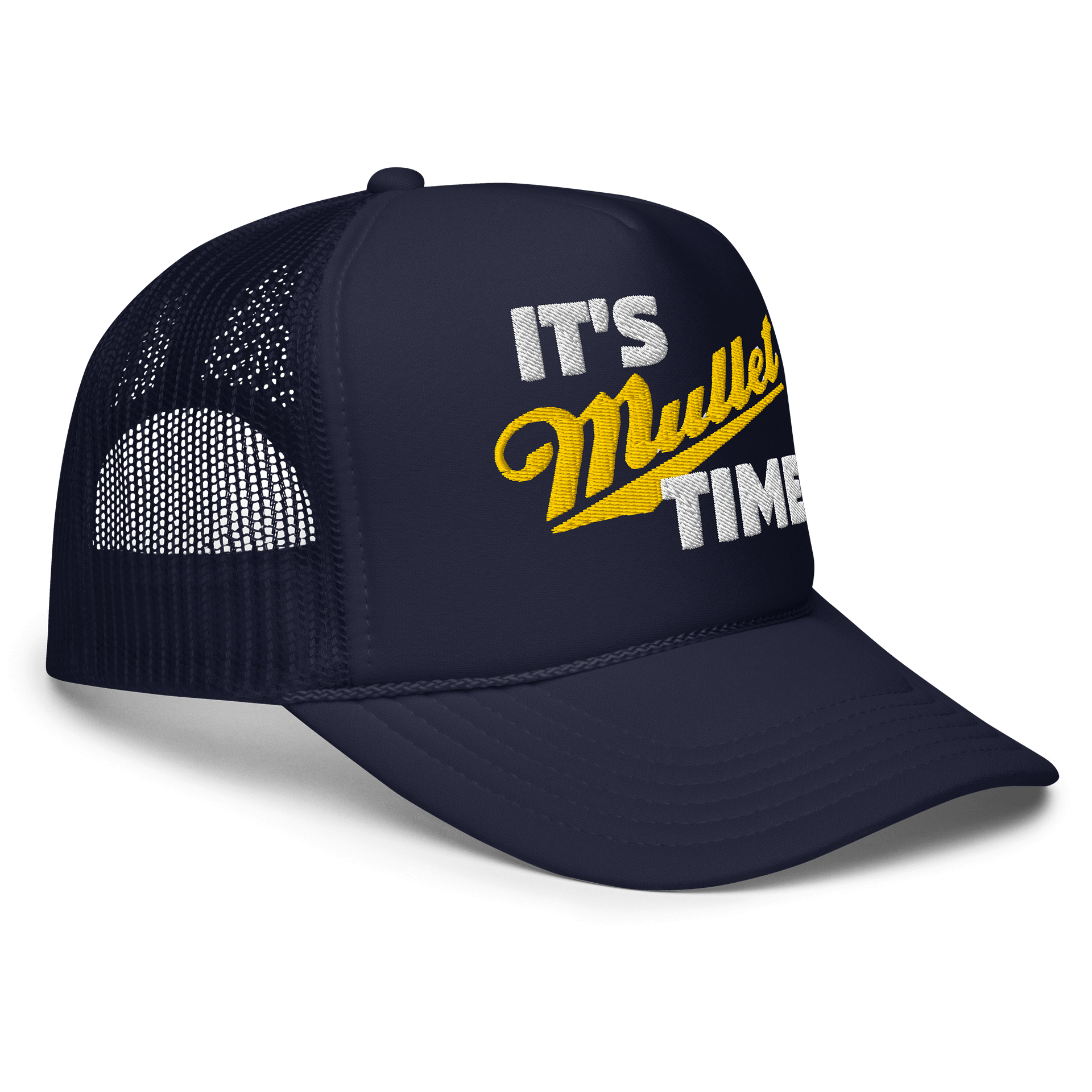 MULLET TIME Foam Trucker Hat product image (4)